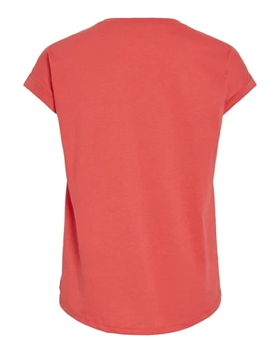Vila - VIDreamers New Pure T-shirt - Hibiscus